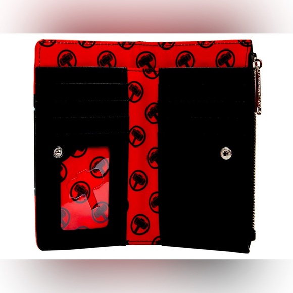 Loungefly - Marvel Thor Love And Thunder Wallet - 6.5” W x 4” H - Picture 4 of 5